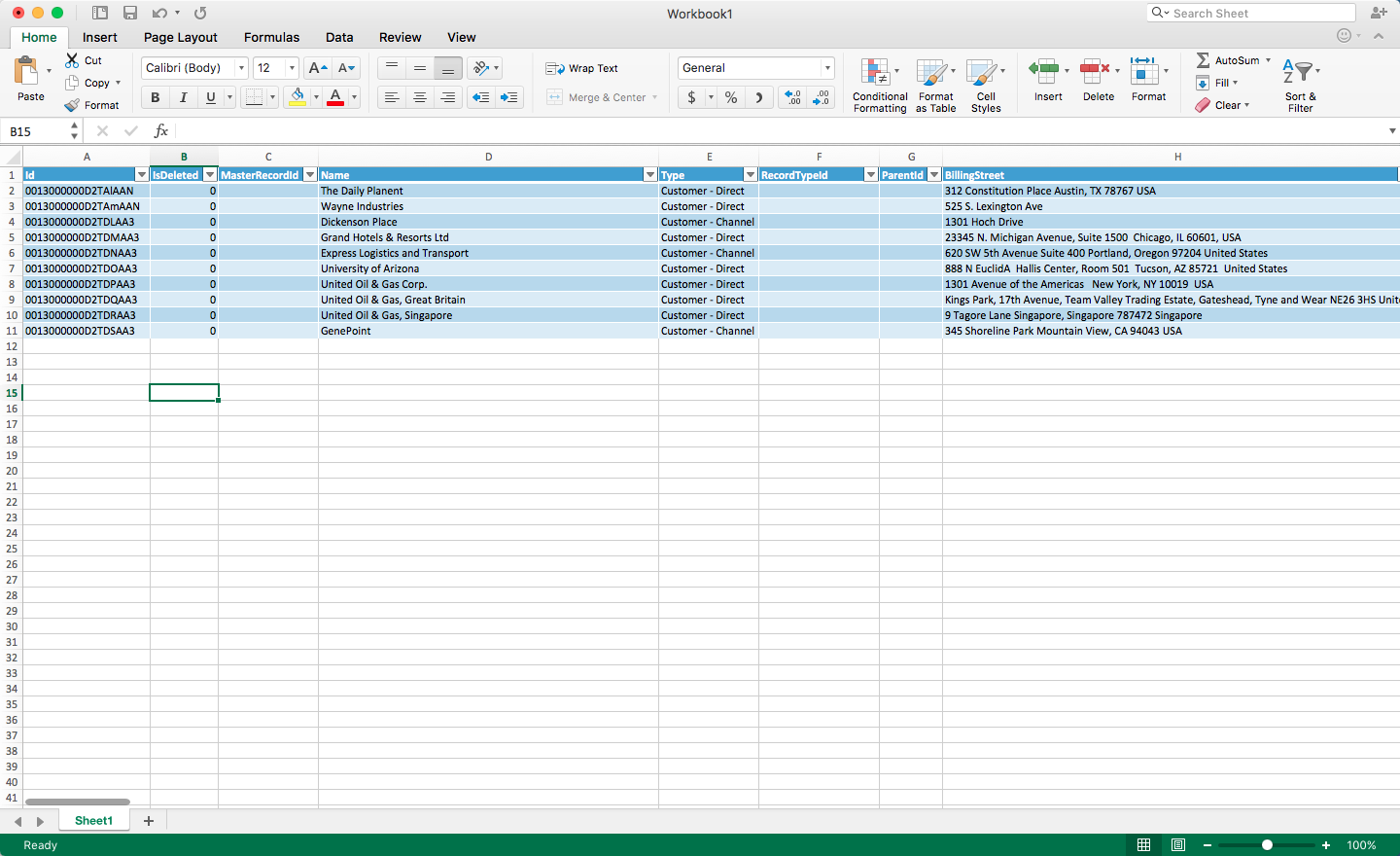 newest version of excel for mac
